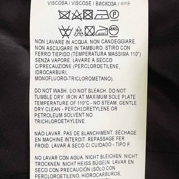 GOLDEN GOOSE Women's Blazer Double-Breasted Alpaca Blend Black Brown Striped XS - Picture 8 of 10